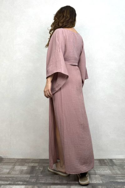 Bia Müslin Bluz Wood Rose - Yaban Gülü