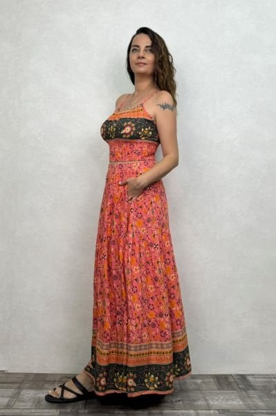 Gypsy Bohem Etek - Pembe