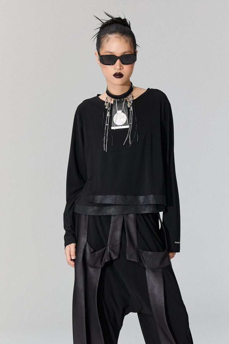 Lamante Fargo Bluz - Siyah