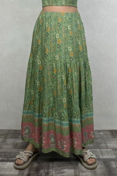 Gypsy Bohem Etek - Yeşil