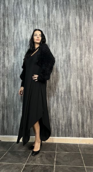 Siyah Püsküllü Bolero