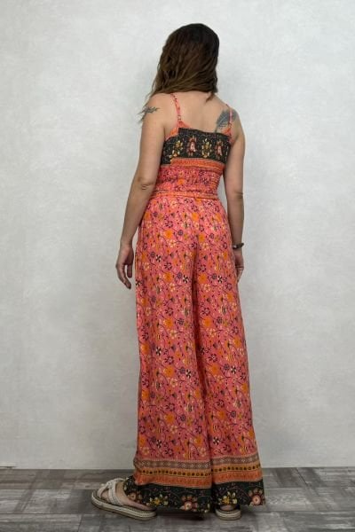 Gypsy Bohem Pantolon - Pembe