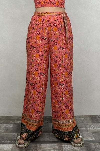 Gypsy Bohem Pantolon - Pembe