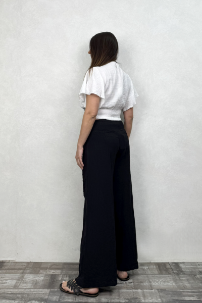 Frig Nature Baskılı Bluz - Beyaz