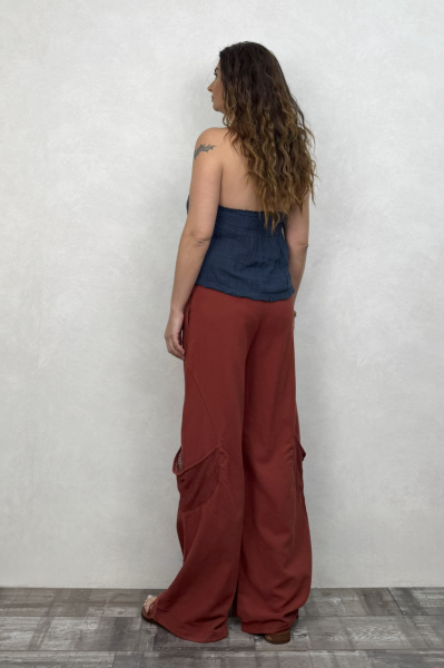 Jasmin Pantolon - Kiremit