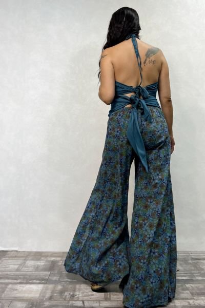 Flow Pantolon - İndigo Mavi
