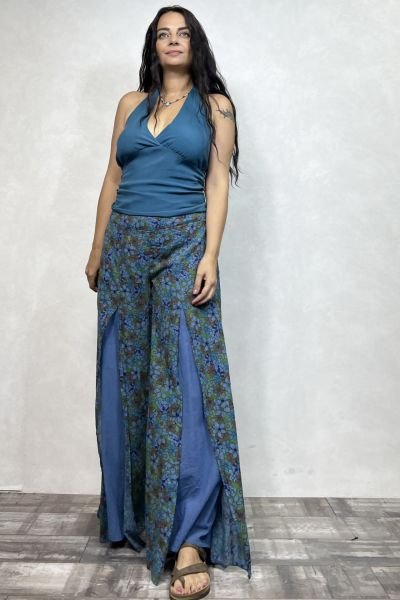 Flow Pantolon - İndigo Mavi