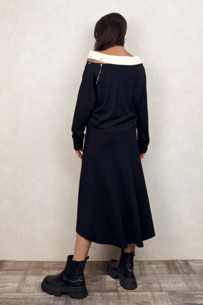 Lamante Carla Etek - Siyah