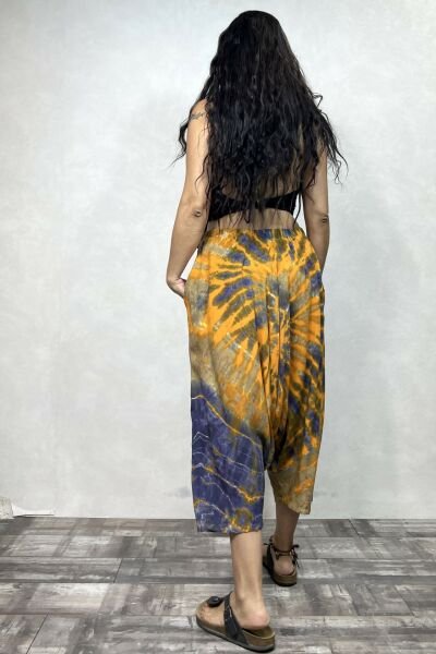 Batik Salaş Şalvar - Turuncu