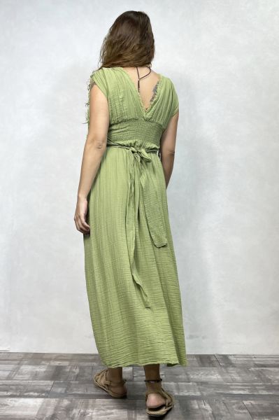 Şahmeran Elbise Sage Green- Yeşil