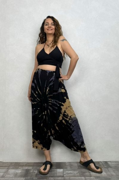 Batik Salaş Şalvar - Siyah