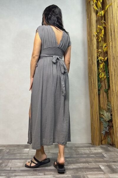 Şahmeran Elbise Dark Grey - Antrasit