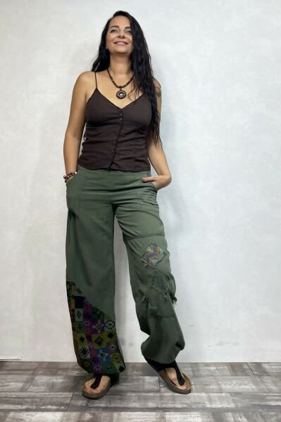 Jane Pantolon - Haki