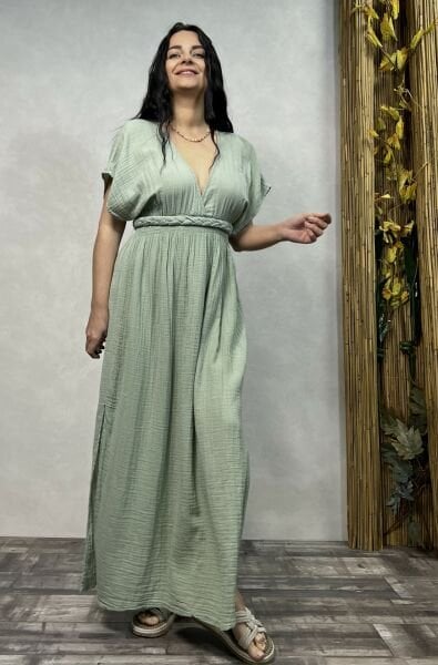 Helen Elbise Mint - Yeşil