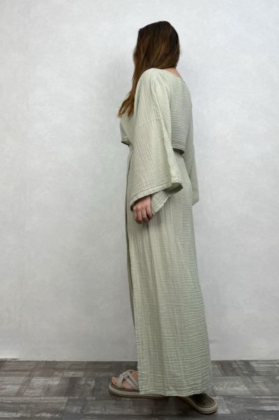 Bia Müslin Etek Sea Green - Su Yeşili