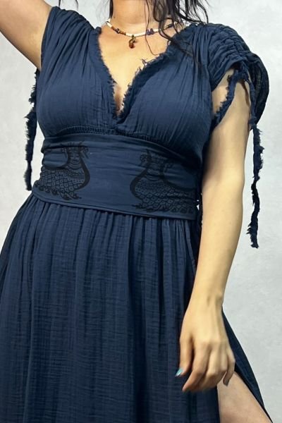 Şahmeran Elbise Midnight Navy - Lacivert