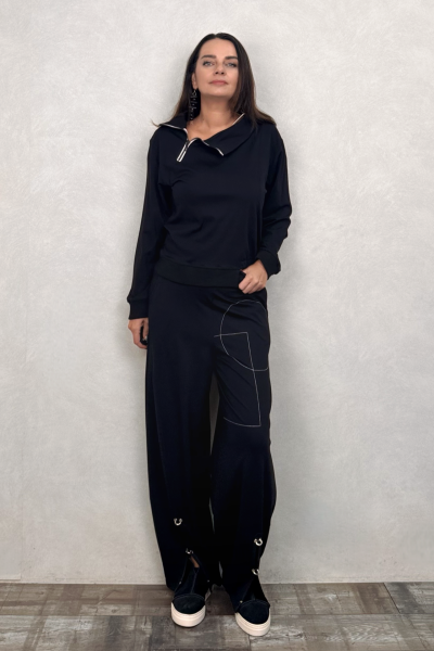 Lamante Doria Bluz - Siyah