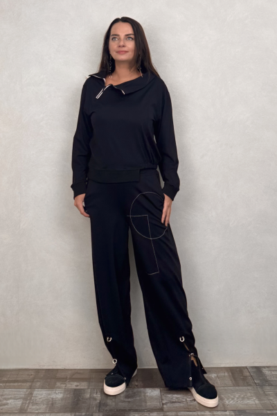 Lamante Doria Bluz - Siyah