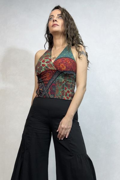 Gipeli Bluz - Desenli