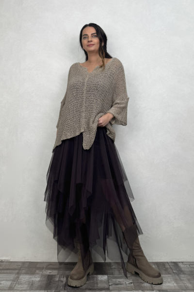 Kat Kat Tül Etek - Soğuk Kahve