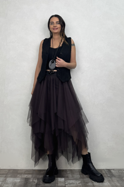 Kat Kat Tül Etek - Soğuk Kahve