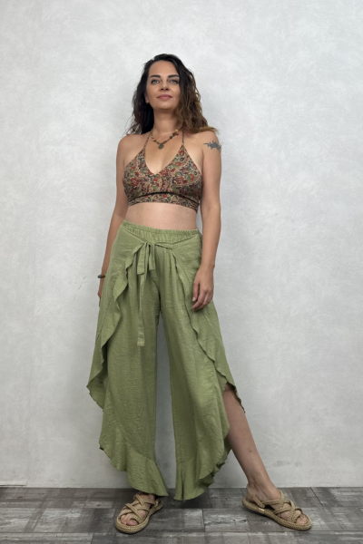 Olympos Pantolon Sage Green- Yeşil