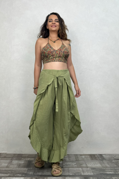 Olympos Pantolon Sage Green- Yeşil