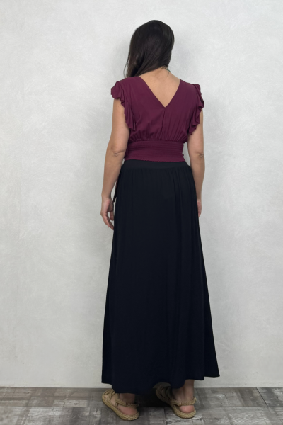 Drape Bel Bohem Etek - Siyah