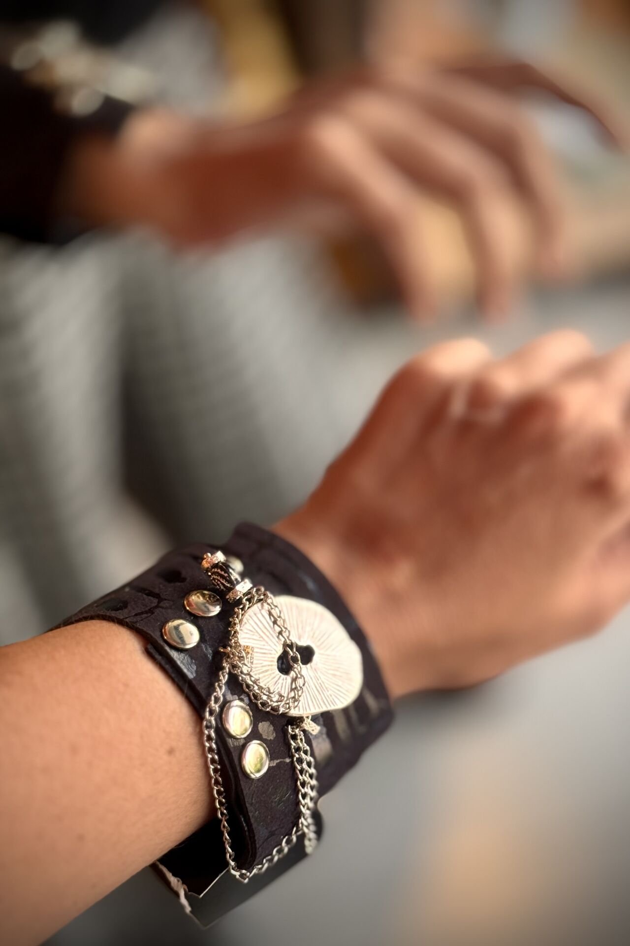 Lamante Diverse Tasarım Bileklik - Siyah