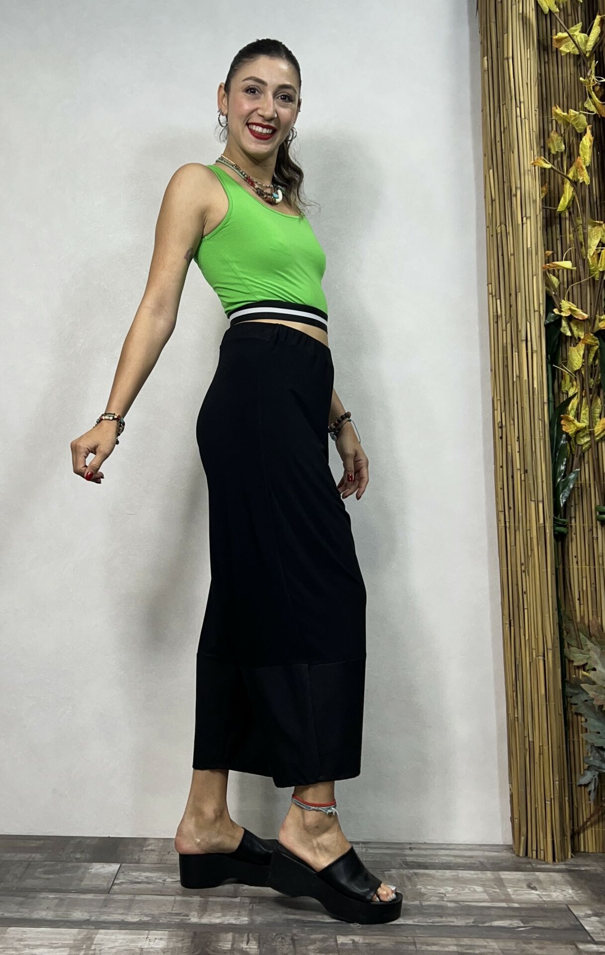 Lamante Crop- Yeşil