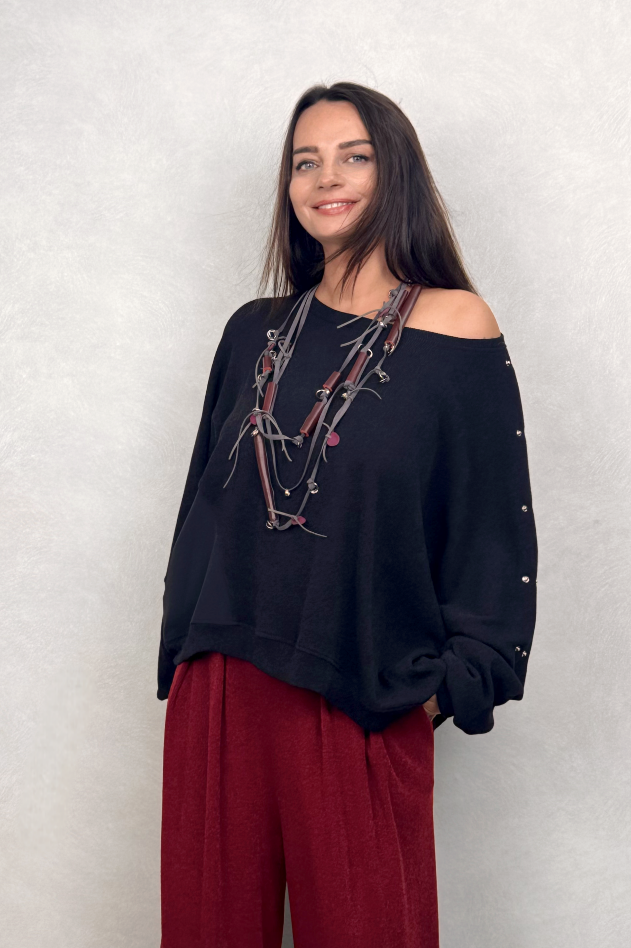 Lamante Marco Triko  Bluz - Siyah