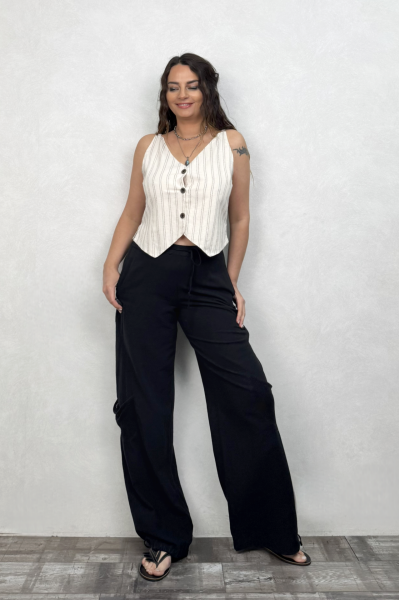 Jasmin Pantolon - Siyah