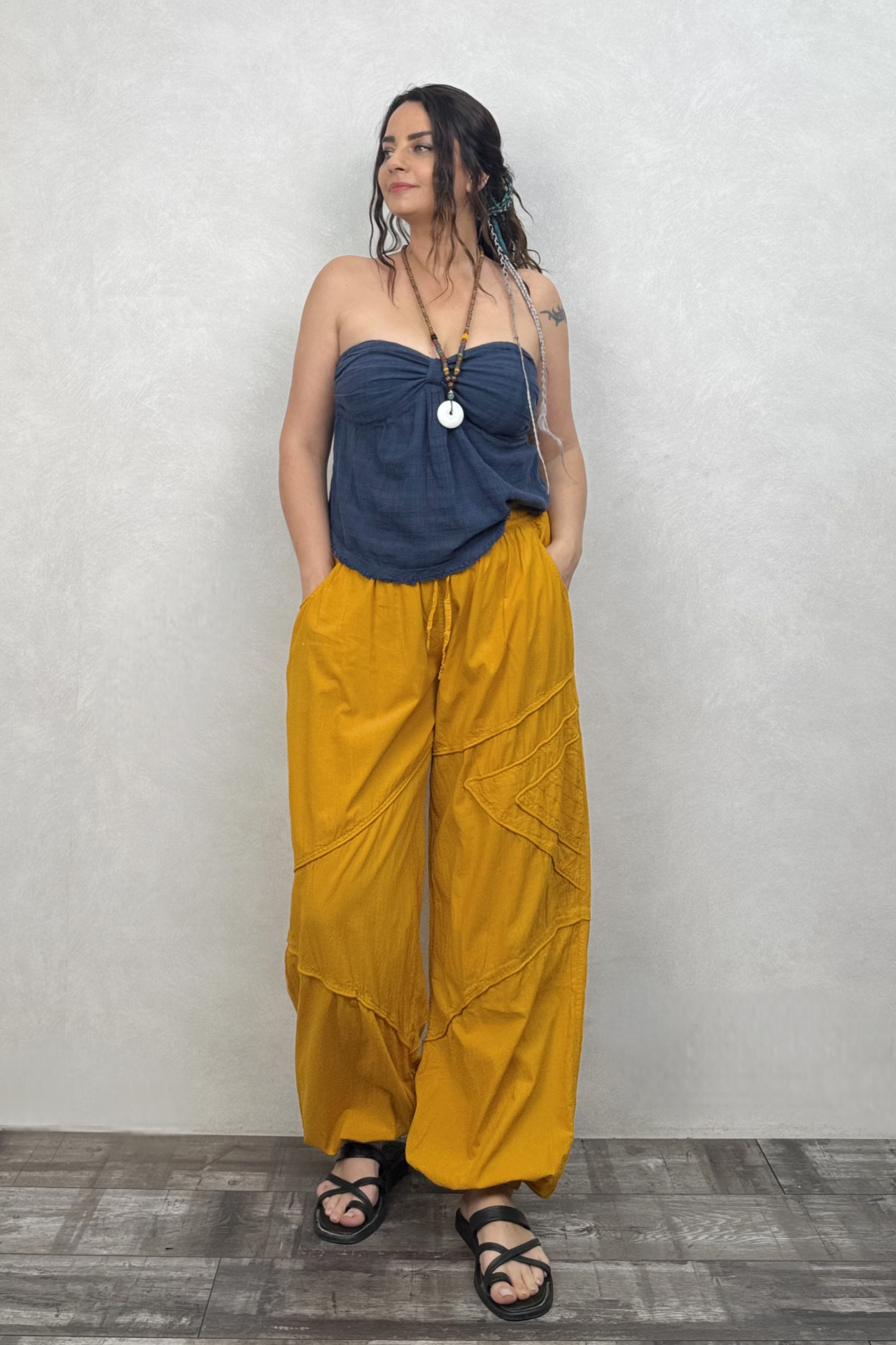 Nepal Pantolon - Sarı