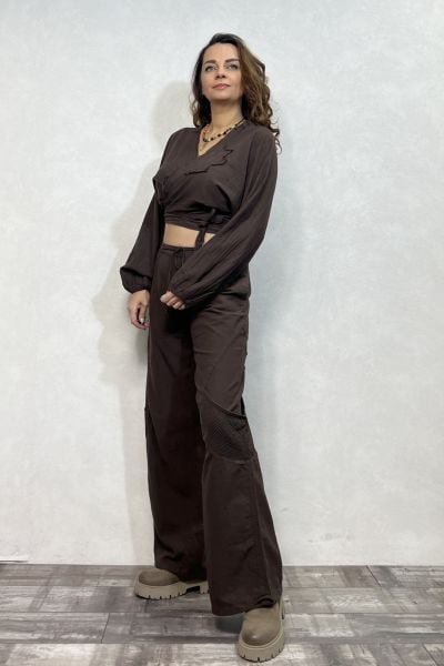 Jasmin Pantolon - Acı Kahve