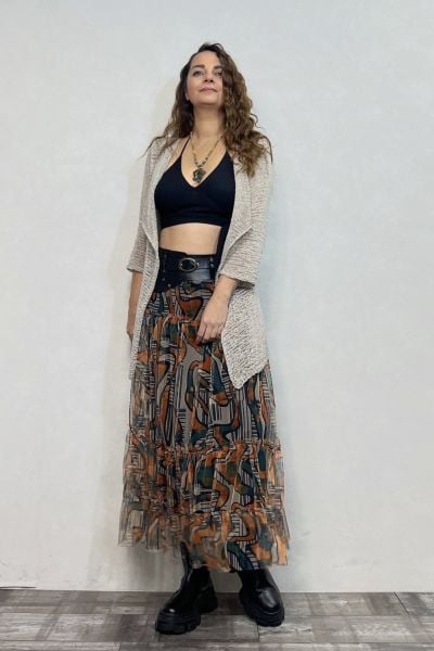 Uzun Tül Etek - Sahra