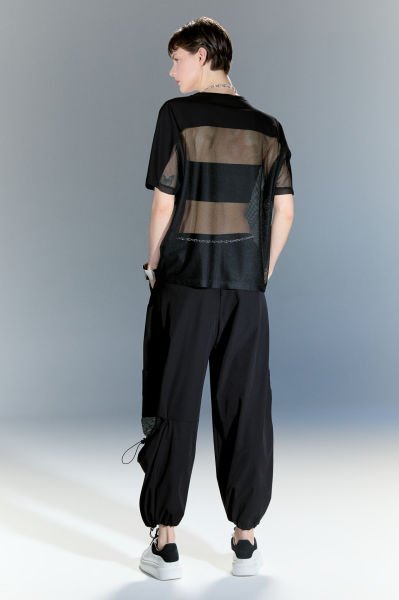 Lamante Ghost Kargo Pantolon -Siyah