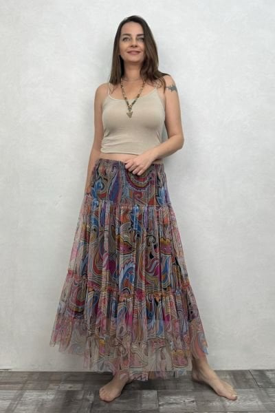 Uzun Tül Etek - Alice