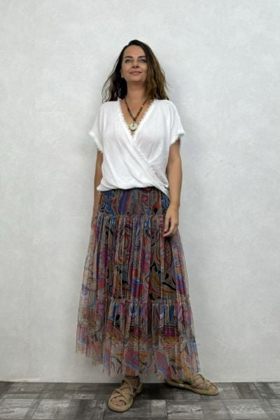 Uzun Tül Etek - Alice