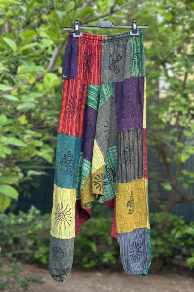 Nepal Patch Şalvar - Çok Renkli 2