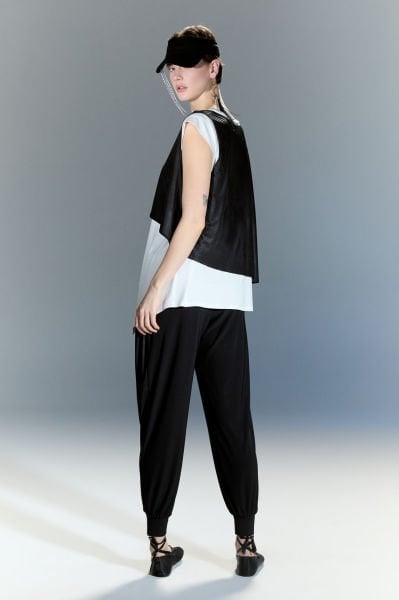 Lamante Yelekli İkili Bluz - Beyaz