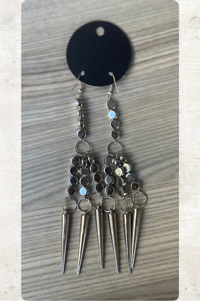 Lamante Sallanan Küpe- Silver