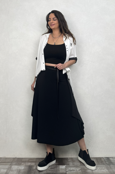 Lamante Sofya Sandy Etek - Siyah