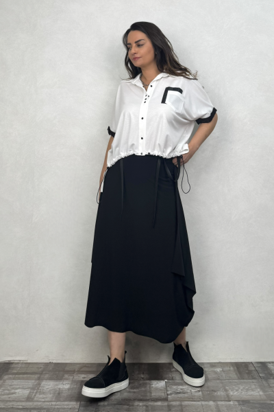Lamante Sofya Sandy Etek - Siyah