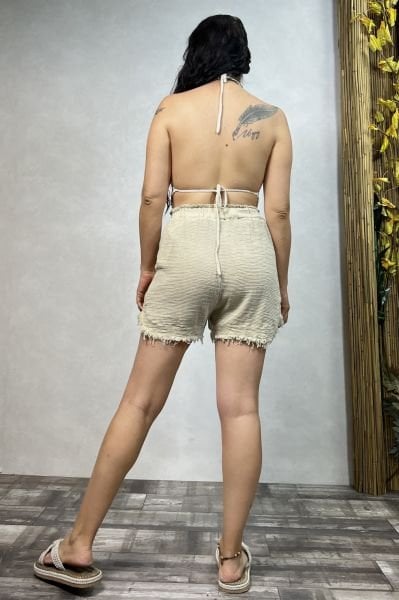 Freya Şort - Bej