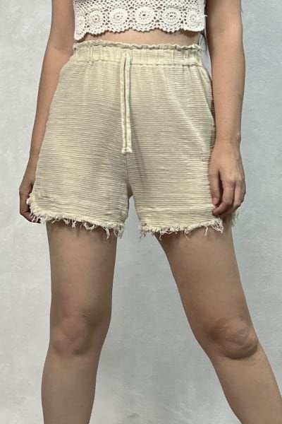 Freya Şort - Bej