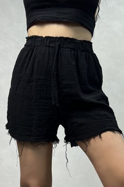 Freya Şort - Siyah