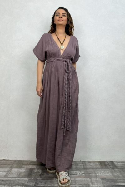 Helen Duo Elbise Twilight - Alacakaranlık Mor