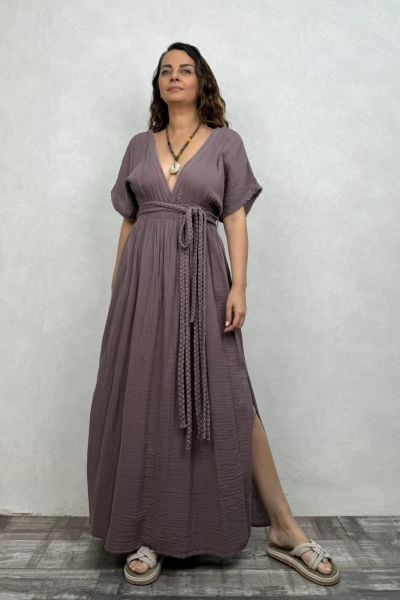 Helen Duo Elbise Twilight - Alacakaranlık Mor