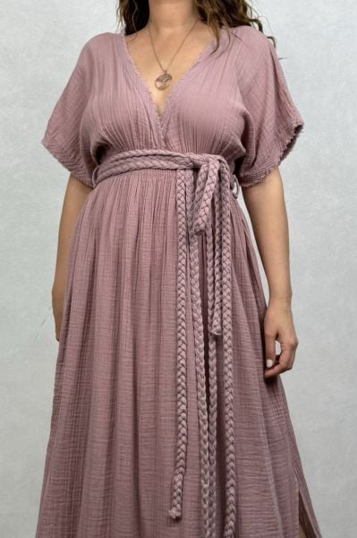 Helen Duo Elbise Wood Rose - Yaban Gülü