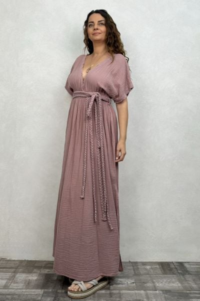 Helen Duo Elbise Wood Rose - Yaban Gülü